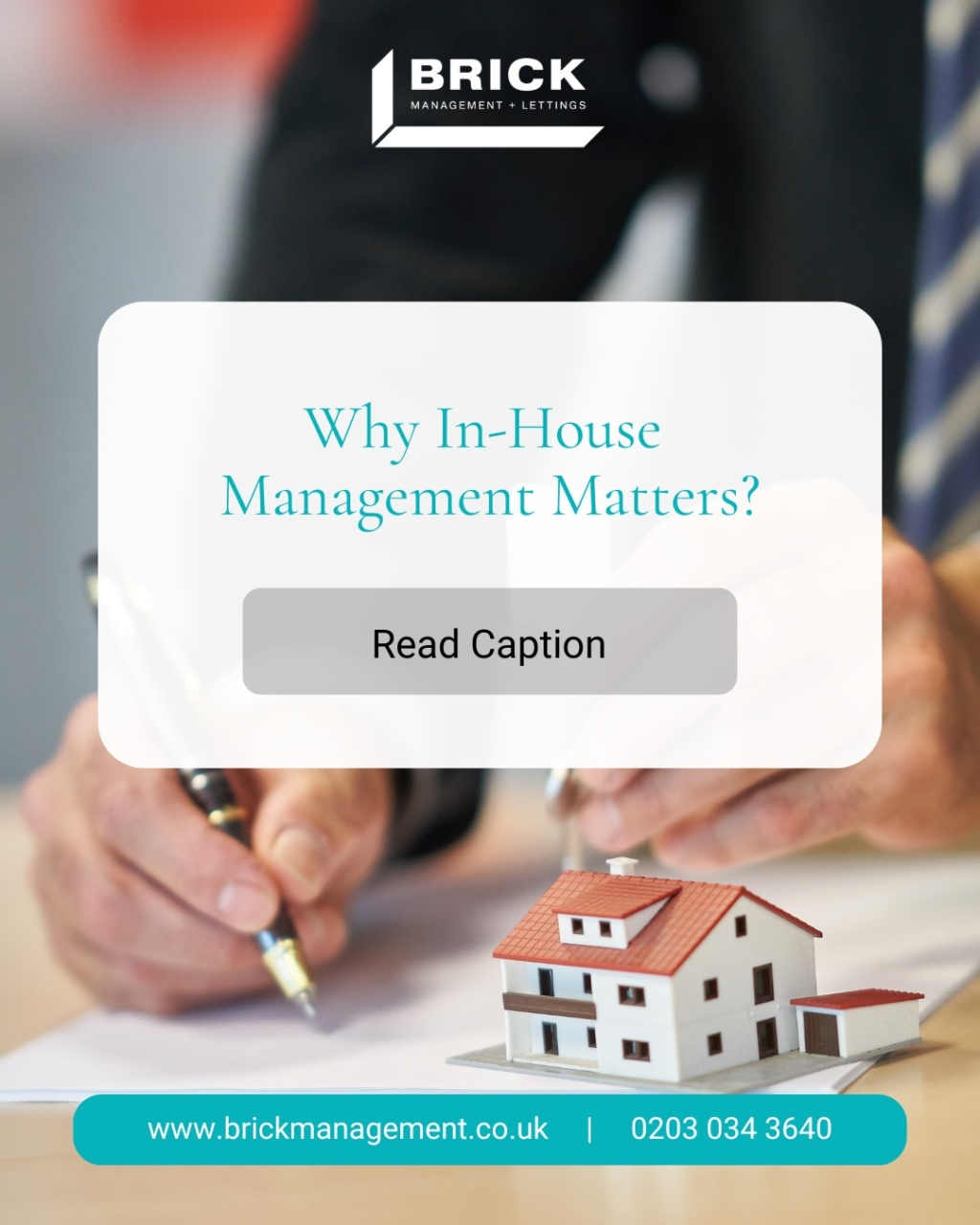 Instagram post from brickmanagementandlettings. This post is in position 3.