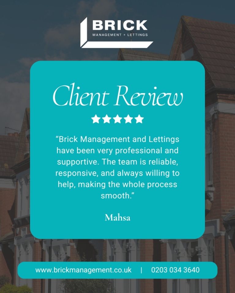 Instagram post from brickmanagementandlettings. This post is in position 1.