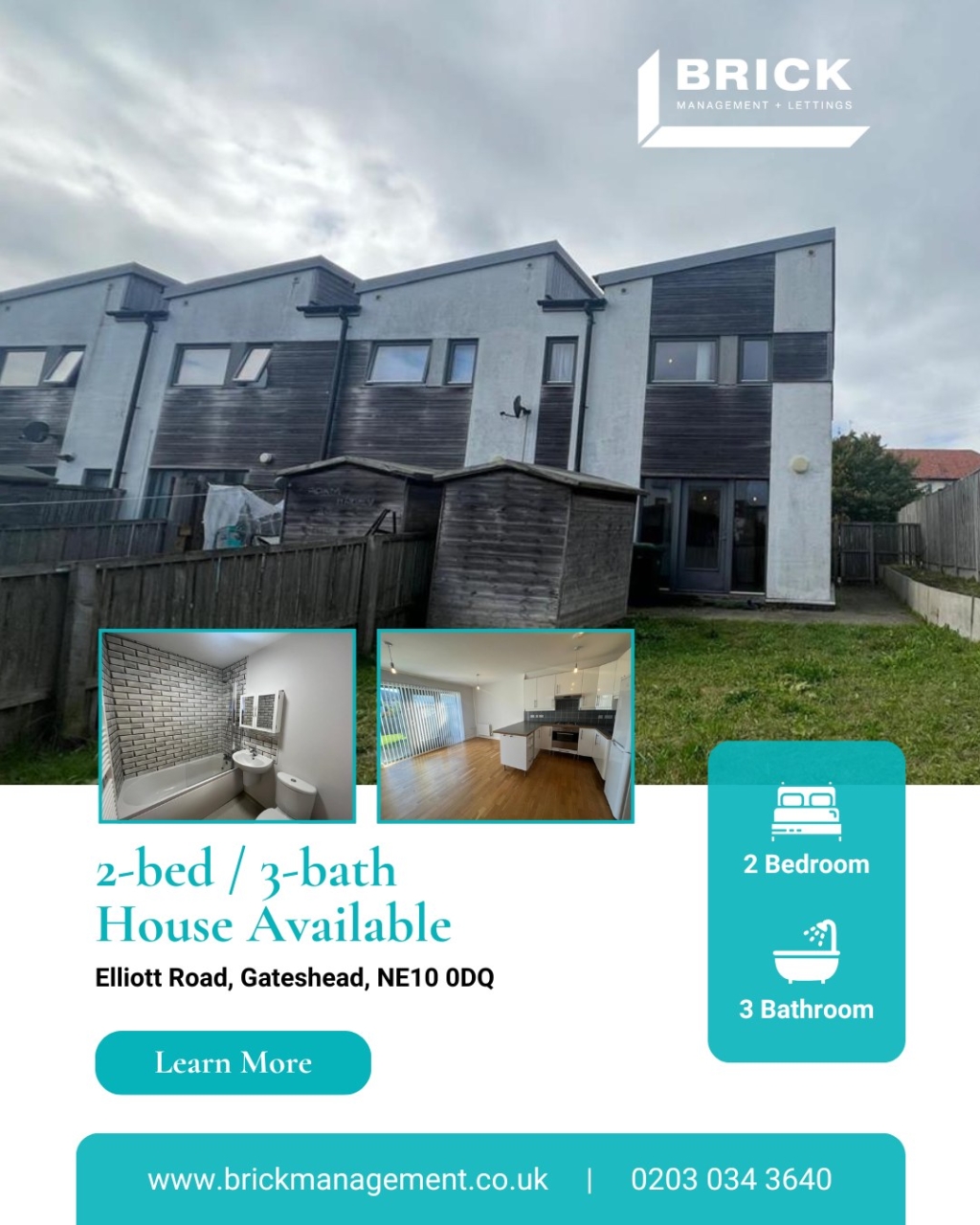 Instagram post from brickmanagementandlettings. This post is in position 1.